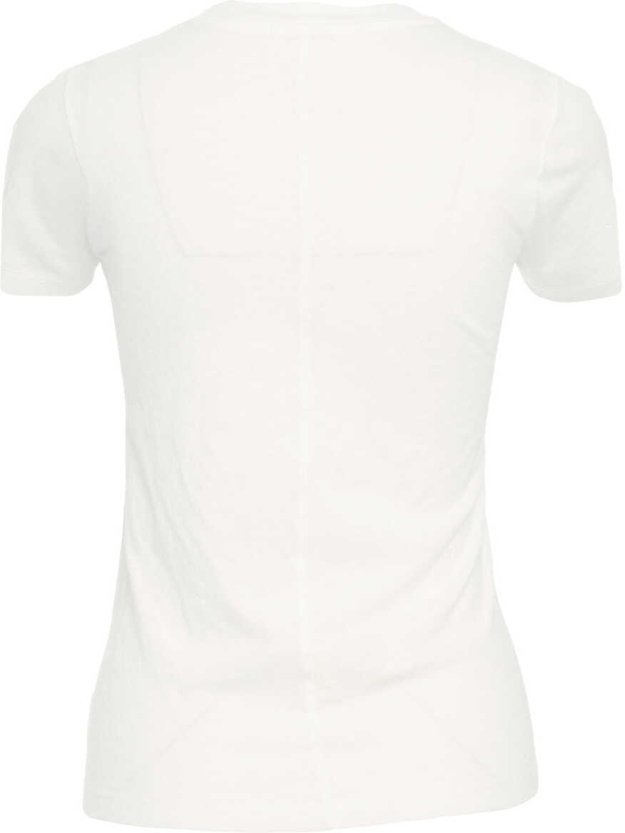 Tricouri American Vintage T-shirt White Femei (BM 19029442) 9