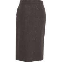 Fuste lungi Dama - Fuste lungi Kaos Skirt with asymmetrical hem Brown Femei (BM 19029454) - B-mall.ro