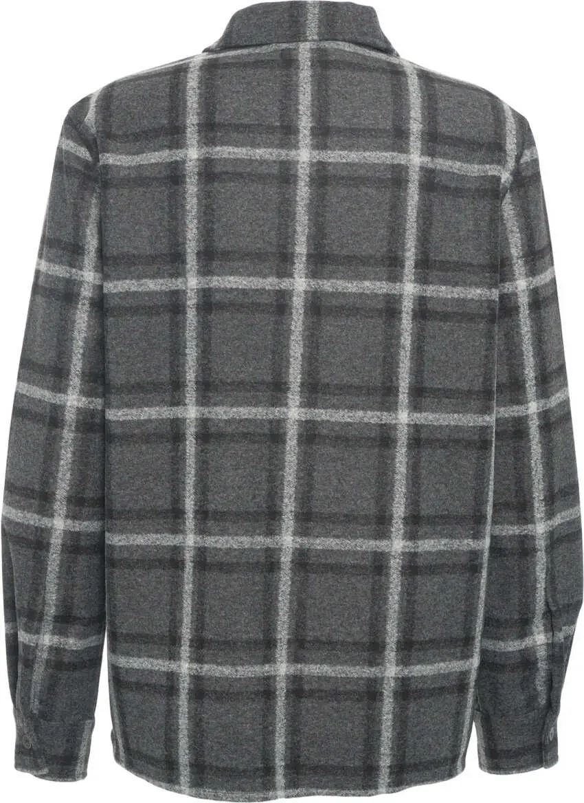 Camasi office AMARANTO Shirt with plaid pattern Grey Barbati (BM 19029463) 3