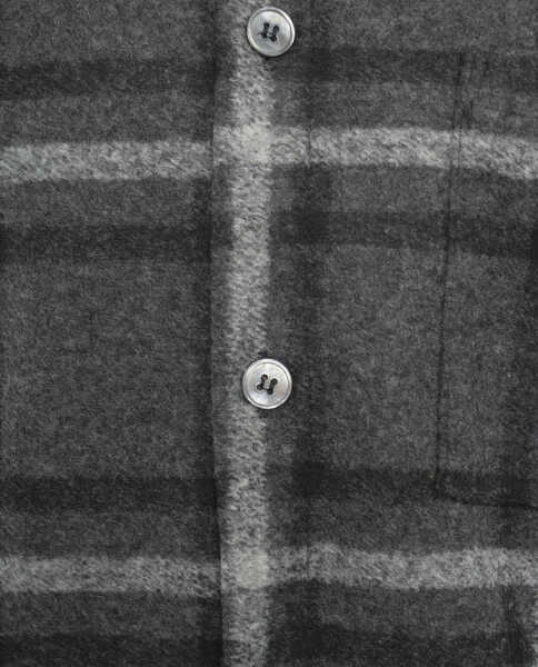 Camasi office AMARANTO Shirt with plaid pattern Grey Barbati (BM 19029463) 5