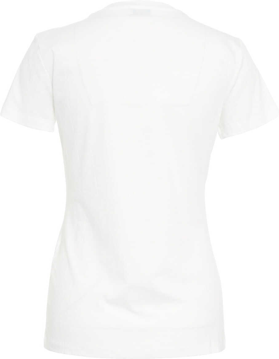 Tricouri Liu Jo T-shirt with logo print White Femei (BM 19029469) 3