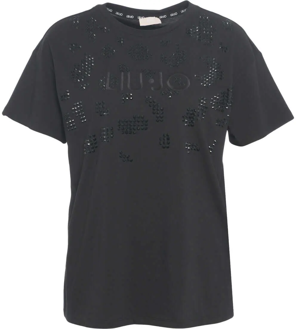 Tricouri Liu Jo T-shirt Black Femei (BM 19029472) 2