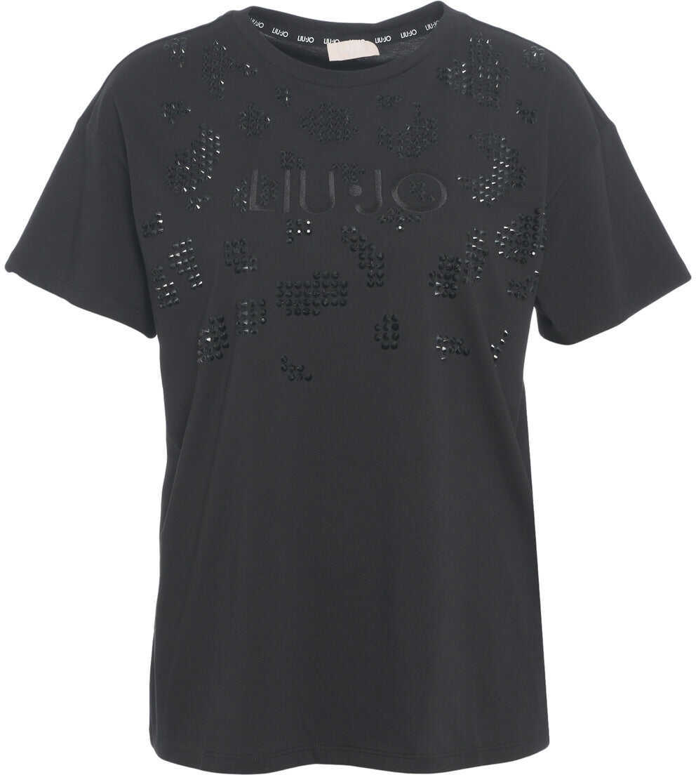 Tricouri Liu Jo T-shirt Black Femei (BM 19029472) 6