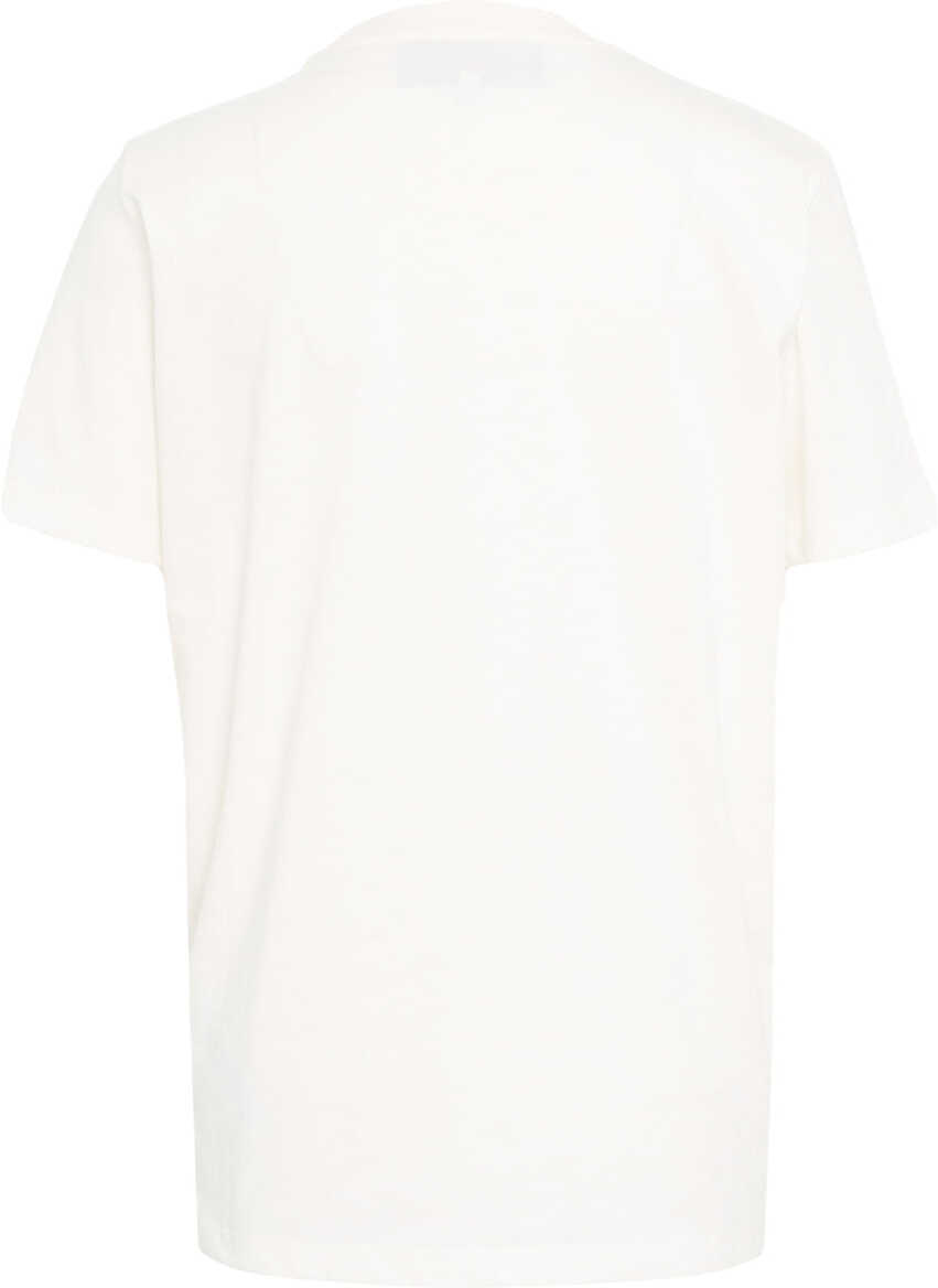 Tricouri Elisabetta Franchi T-shirt with print White Femei (BM 19029475) 4