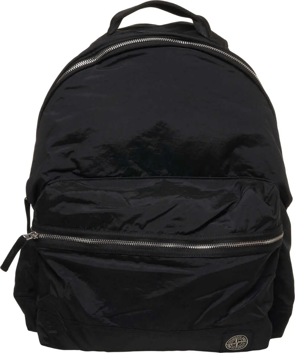 Rucsacuri Stone Island Backpack with logo detail Black Barbati (BM 19029478) 2