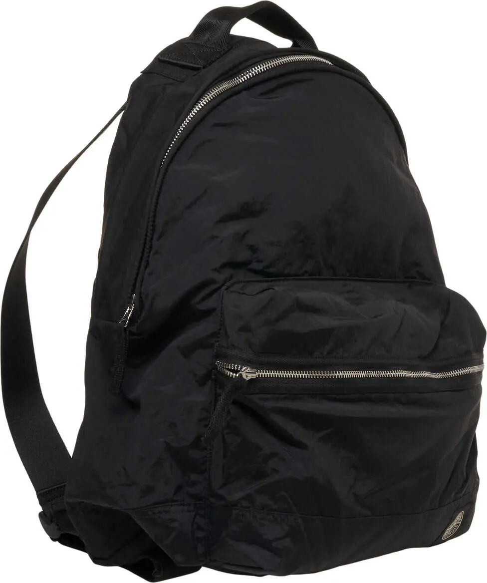 Rucsacuri Stone Island Backpack with logo detail Black Barbati (BM 19029478) 4