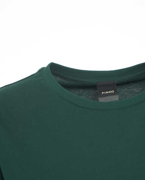 Tricouri Pinko T-shirt Green Femei (BM 19029481) 4