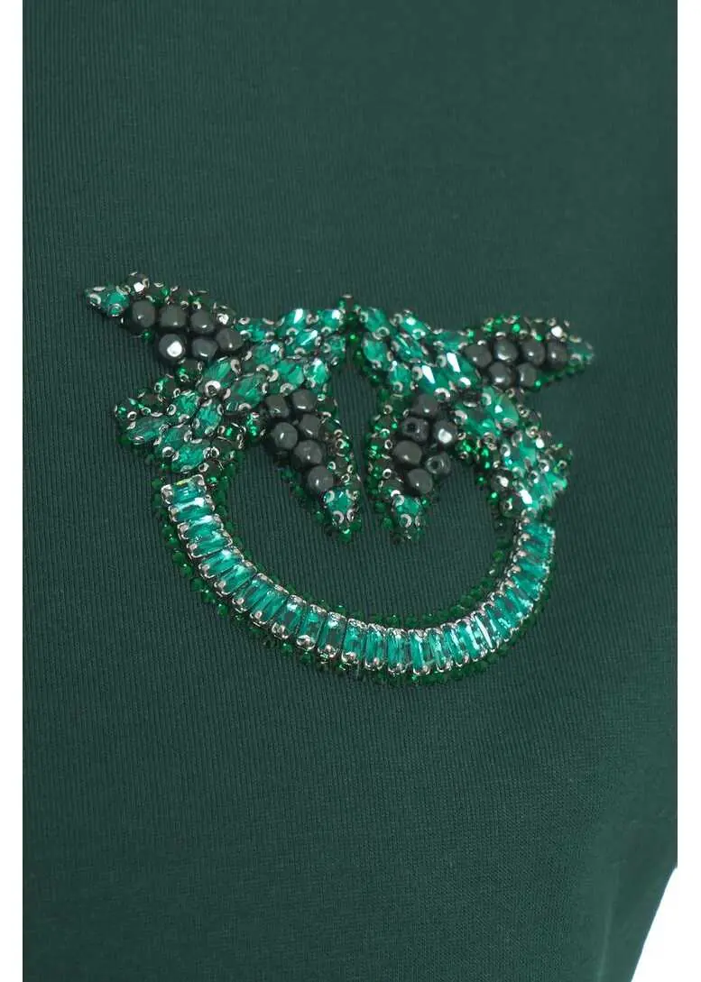 Tricouri Pinko T-shirt Green Femei (BM 19029481) 5