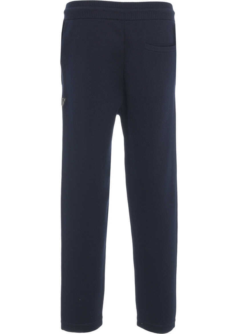Pantaloni de trening AlphaTauri Knit joggers Blue Barbati (BM 19029487) 4