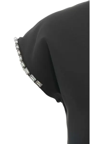 Tricouri Liu Jo T-shirt with stand-up collar Black Femei (BM 19029490) 4