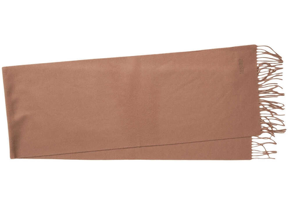 Esarfe Moschino Scarf with fringe details Brown Femei (BM 19029505) 1