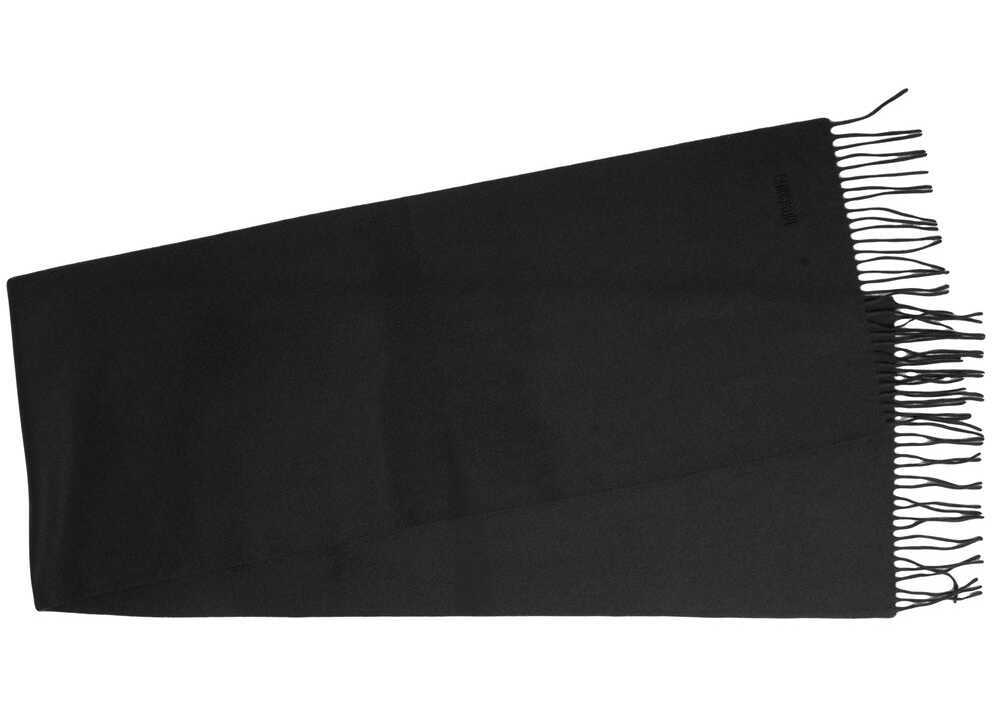 Esarfe Moschino Scarf with fringe details Black Femei (BM 19029505) 1
