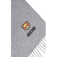 Esarfe Dama - Esarfe Moschino Scarf with fringes Black Femei (BM 19029511) - B-mall.ro