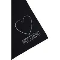 Esarfe Dama - Esarfe Moschino Scarf with embroidery Black Femei (BM 19029517) - B-mall.ro