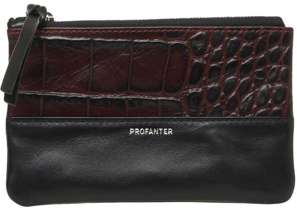 Portofele Profanter Embossed leather wallet IDA Black Femei (BM 19029526) 2