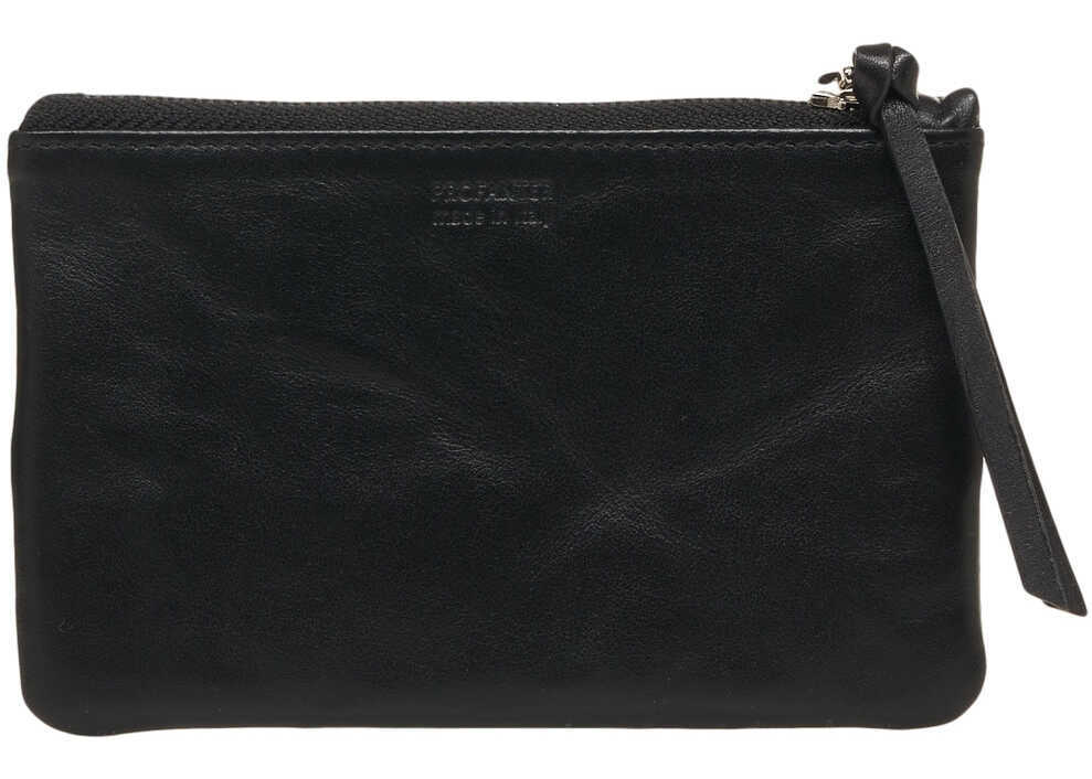 Portofele Profanter Embossed leather wallet IDA Black Femei (BM 19029526) 4