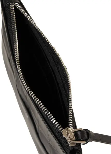 Portofele Profanter Embossed leather wallet IDA Black Femei (BM 19029526) 5