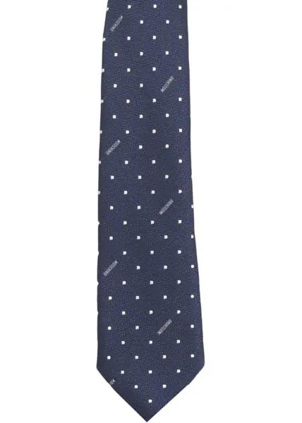 Accesorii Moschino Tie with polka dots Blue Femei (BM 19029529) 2