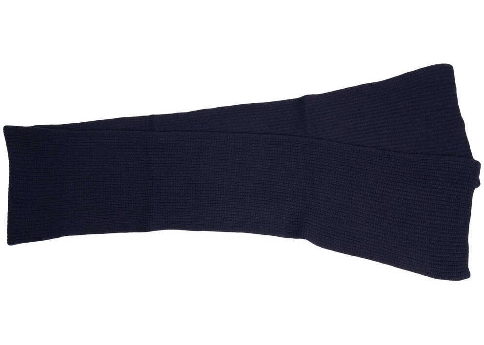 Esarfe Daniele Fiesoli Scarf from knit textile Blue Barbati (BM 19029532) 2