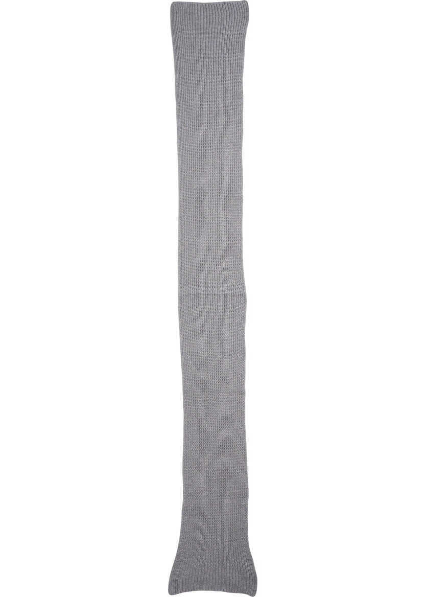 Esarfe Daniele Fiesoli Scarf from knit textile Grey Barbati (BM 19029532) 5