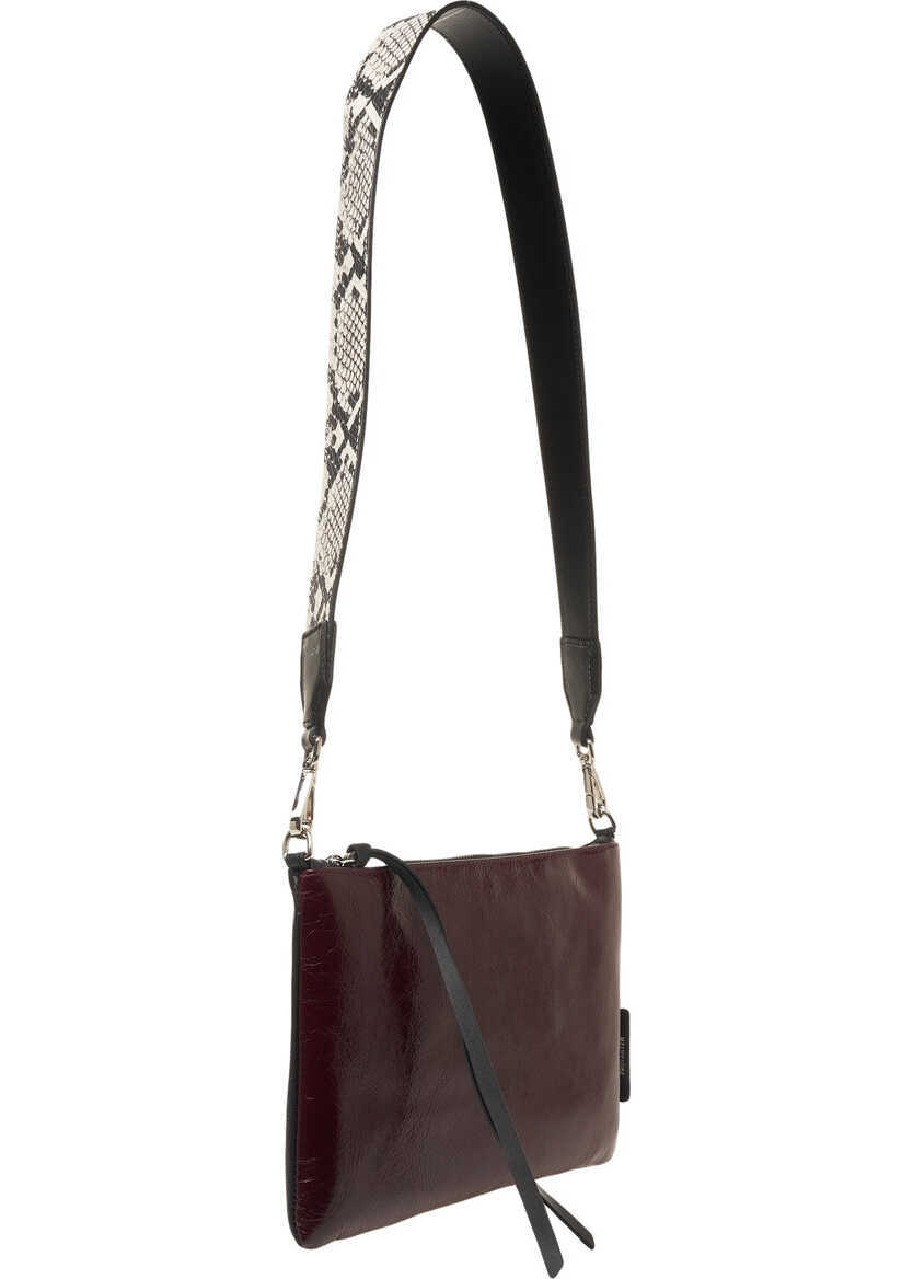 Genti de umar Profanter Smooth leather shoulder bag Juna Red Femei (BM 19029538) 3