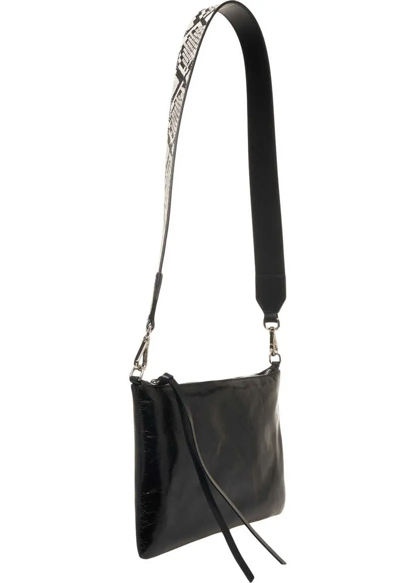 Genti de umar Profanter Smooth leather shoulder bag Juna Black Femei (BM 19029538) 3