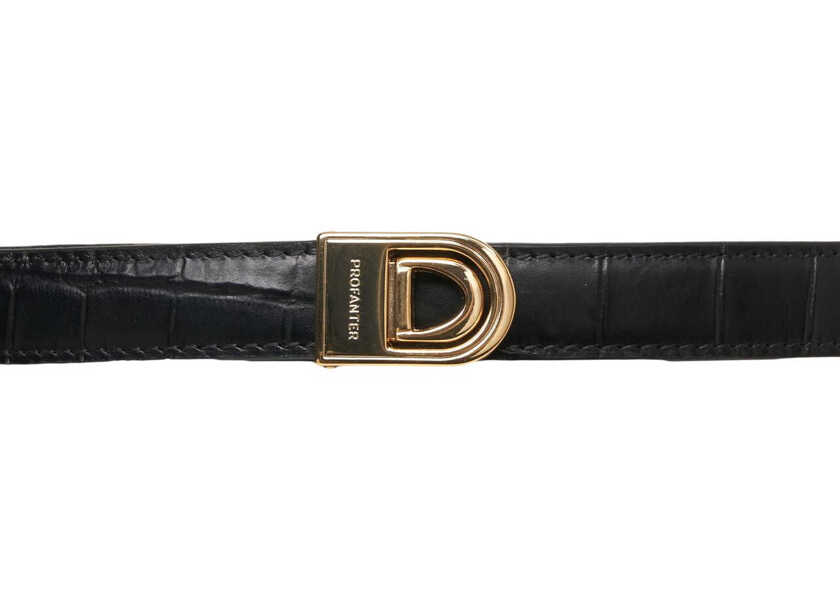 Curele Profanter Leather belt Finn Black Femei (BM 19029547) 3