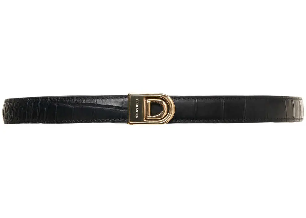 Curele Profanter Leather belt Finn Black Femei (BM 19029547) 1