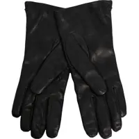 Manusi Dama - Manusi Moschino Leather gloves Black Femei (BM 19029553) - B-mall.ro