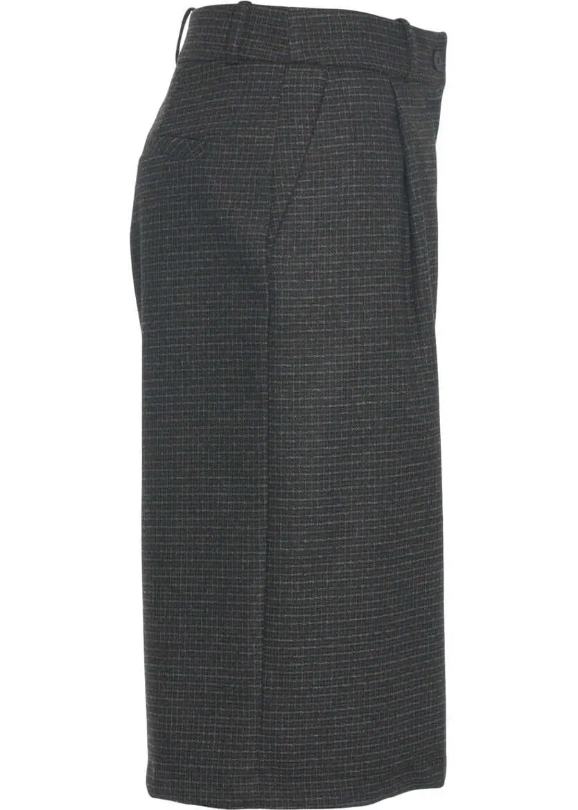 Pantaloni casual Kaos Patterned culottes Black Femei (BM 19029565) 4