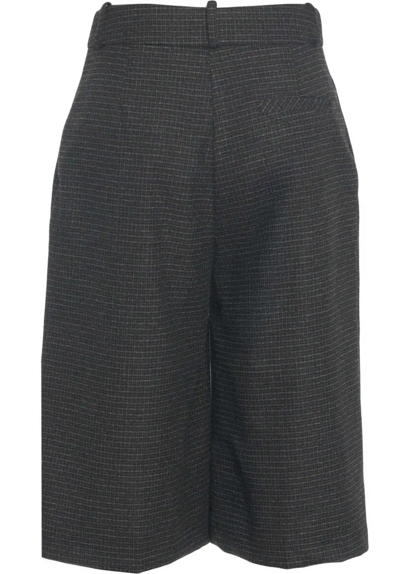 Pantaloni casual Kaos Patterned culottes Black Femei (BM 19029565) 5