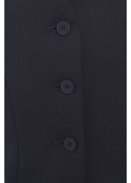 Veste Kaos Single-breasted vest Blue Femei (BM 19029571) 4