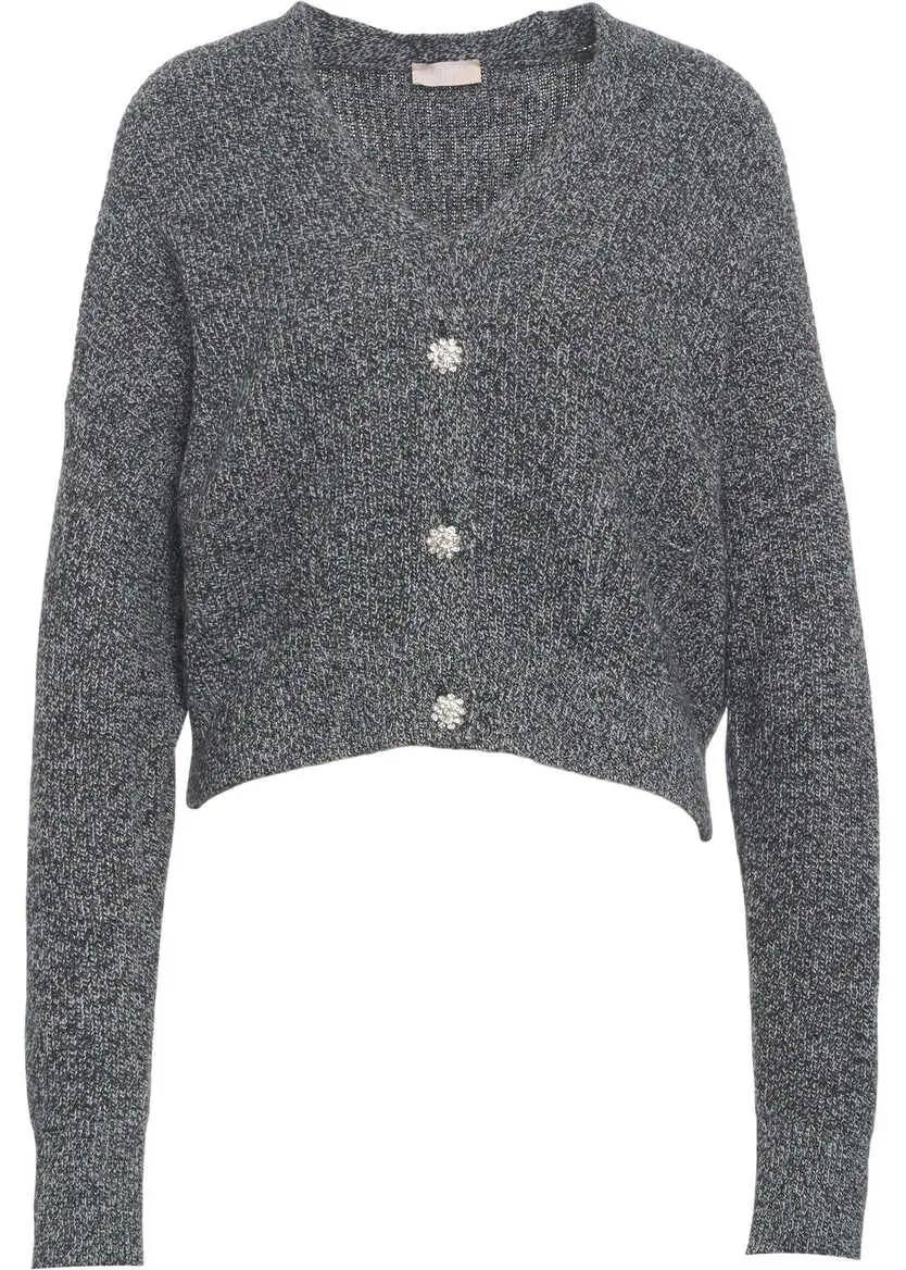 Cardigane Liu Jo White Cardigan with decorative buttons Grey Femei (BM 19029580) 1