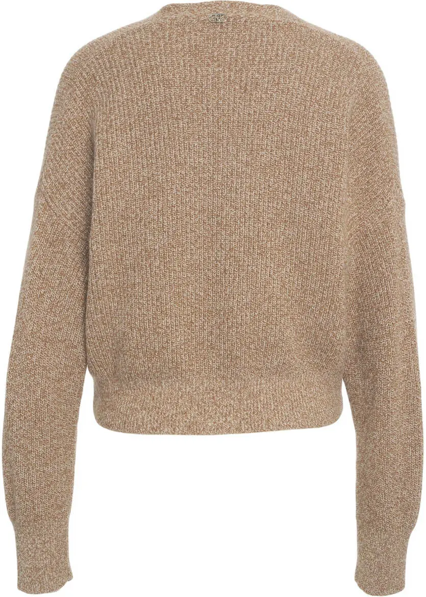 Cardigane Liu Jo White Cardigan with decorative buttons Beige Femei (BM 19029580) 3