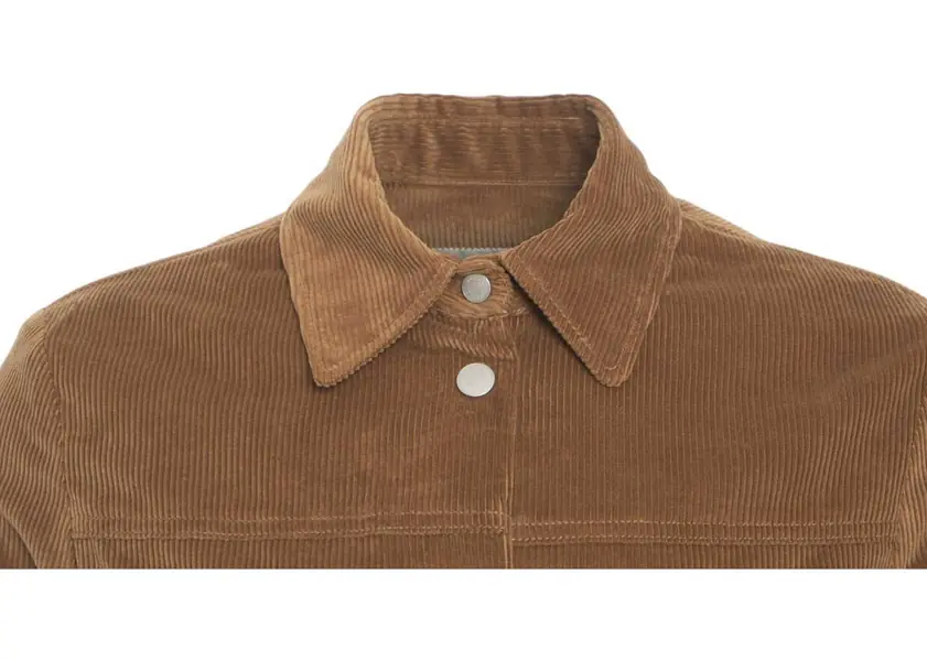 Jachete Jacob Cohen Corduroy overshirt Brown Femei (BM 19029583) 4