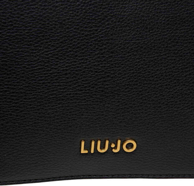 Genti de umar Liu Jo Shoulder bag with logo lettering Black Femei (BM 19029586) 5