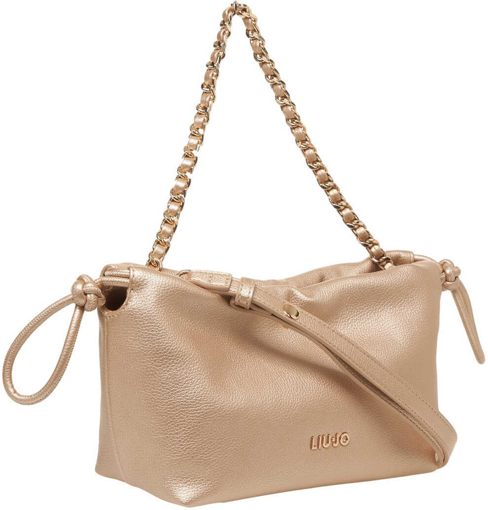 Genti de umar Liu Jo Shoulder bag made of faux leather Gold Femei (BM 19029589) 3