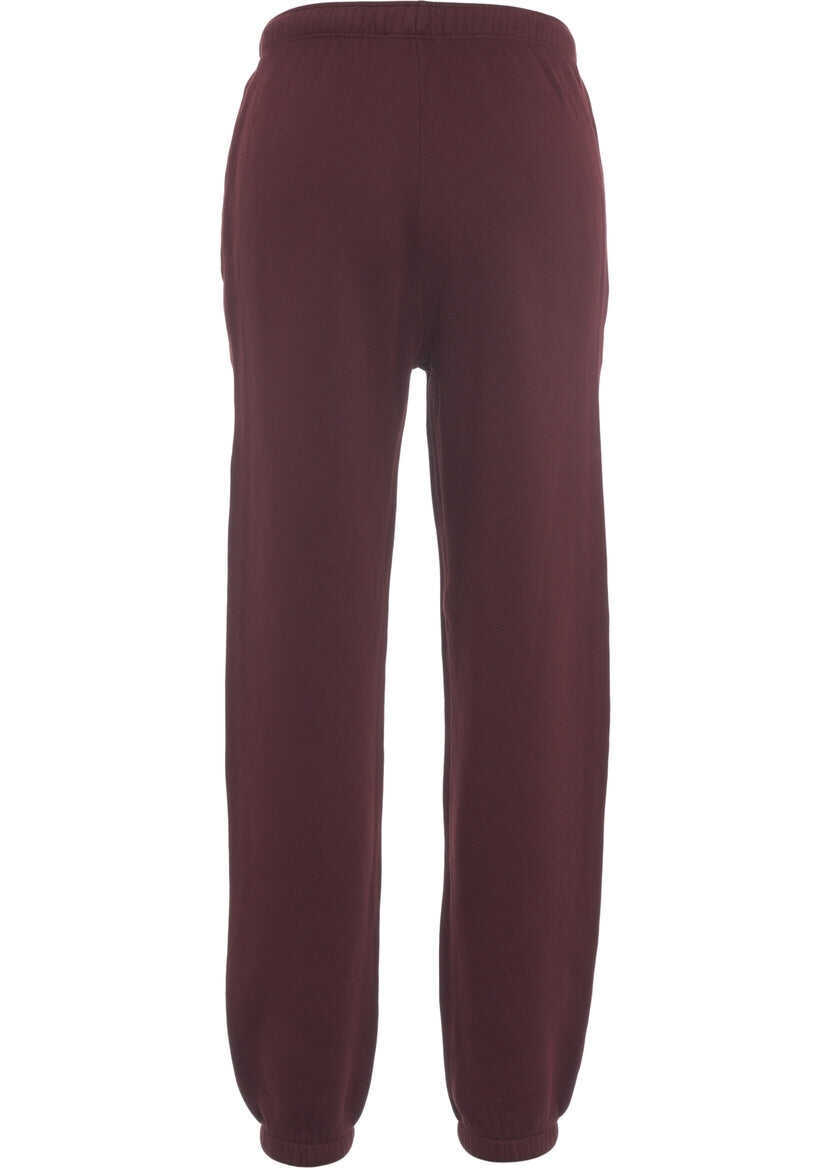 Pantaloni de trening American Vintage Joggers with logo detail Red Femei (BM 19029592) 6