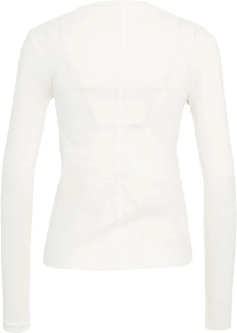 Tricouri American Vintage Long-sleeved t-shirt Gamipy White Femei (BM 19029601) 9