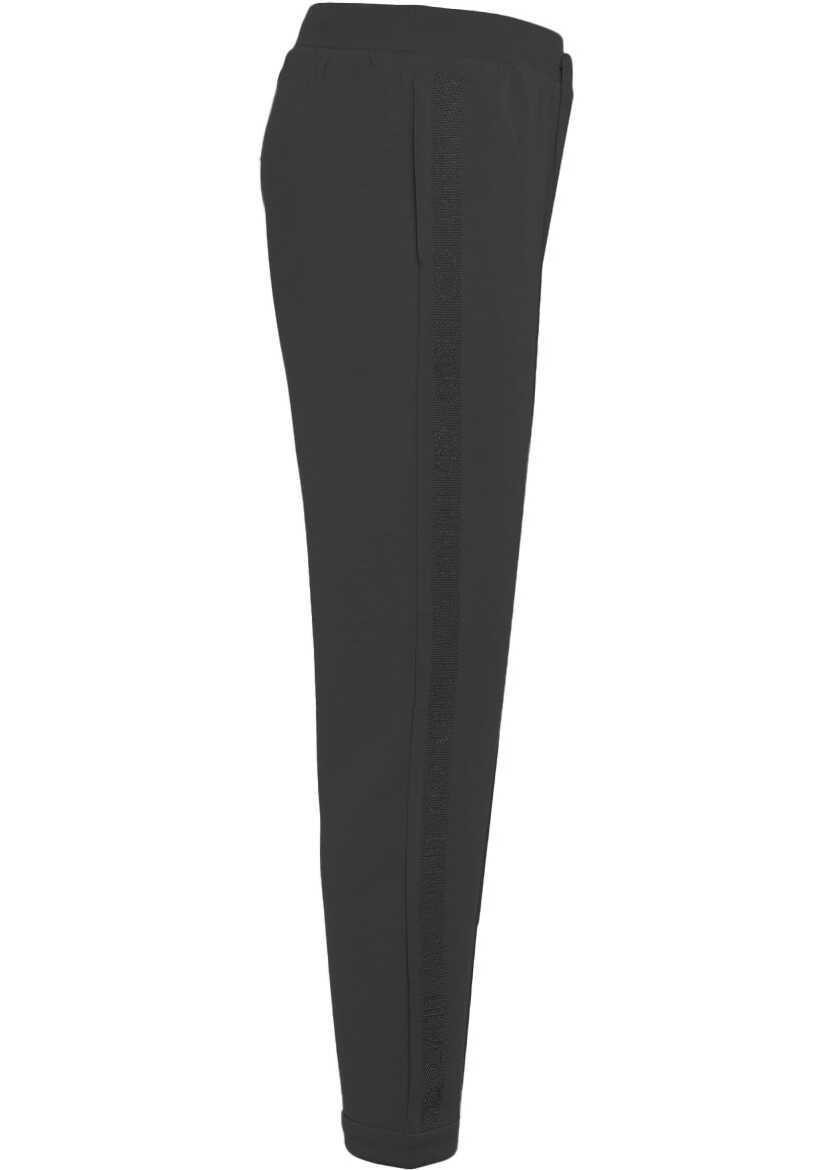 Pantaloni de trening LIU JO SPORT Joggers with rhinestones Black Femei (BM 19029607) 3