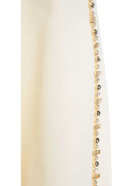 Cardigane LIU JO SPORT Sweatshirt with sequins White Femei (BM 19029610) 5