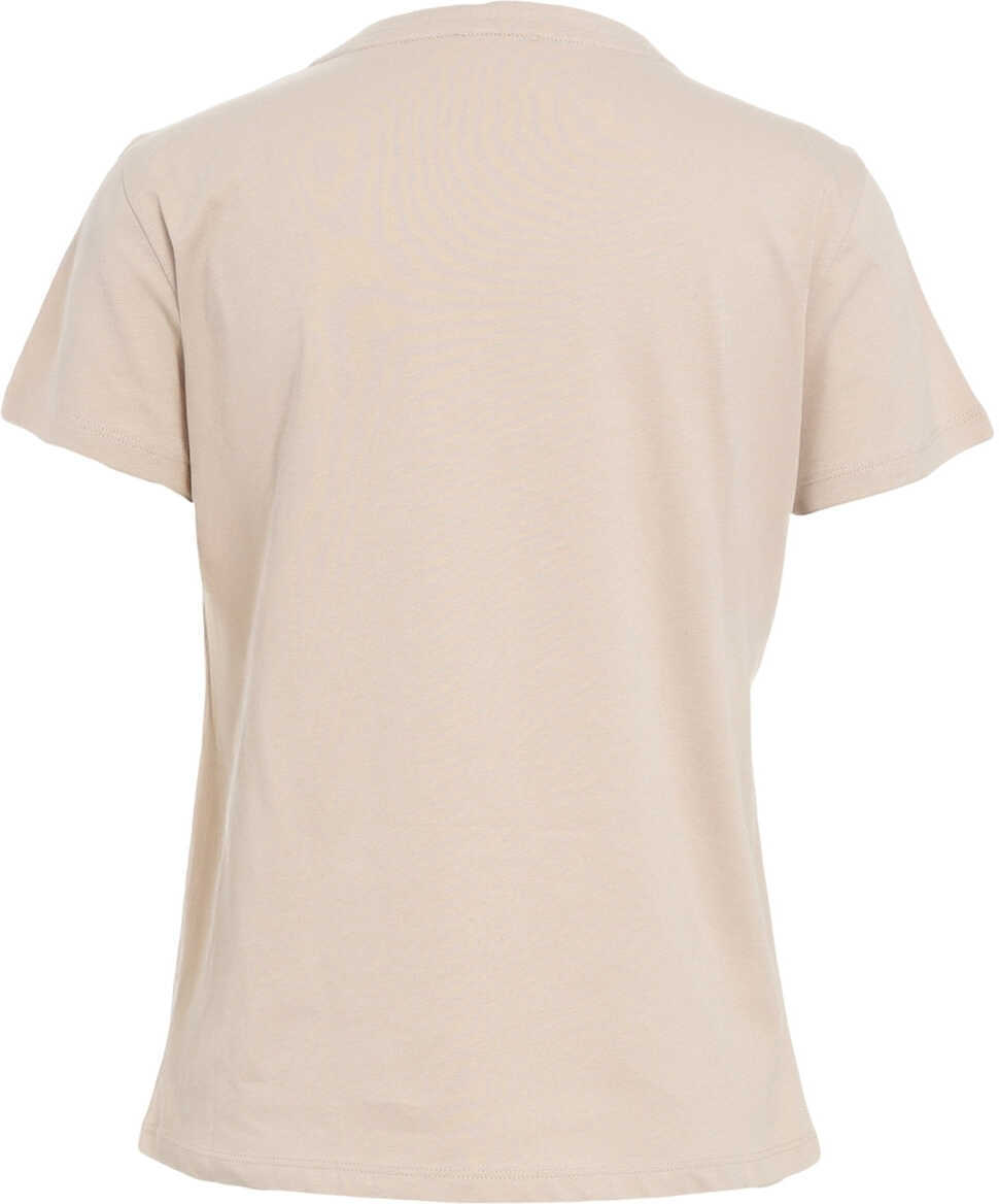 Tricouri LIU JO SPORT T-shirt with sequin application Grey Femei (BM 19029616) 7