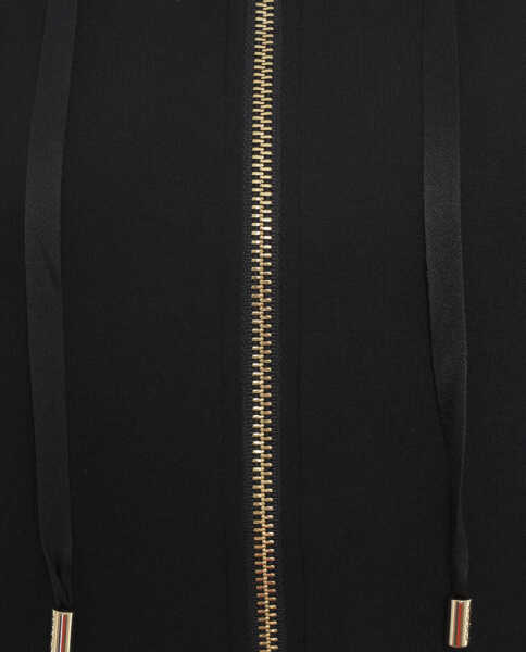 Bluze de trening Liu Jo Hoodie with rhinestones Black Femei (BM 19029619) 5