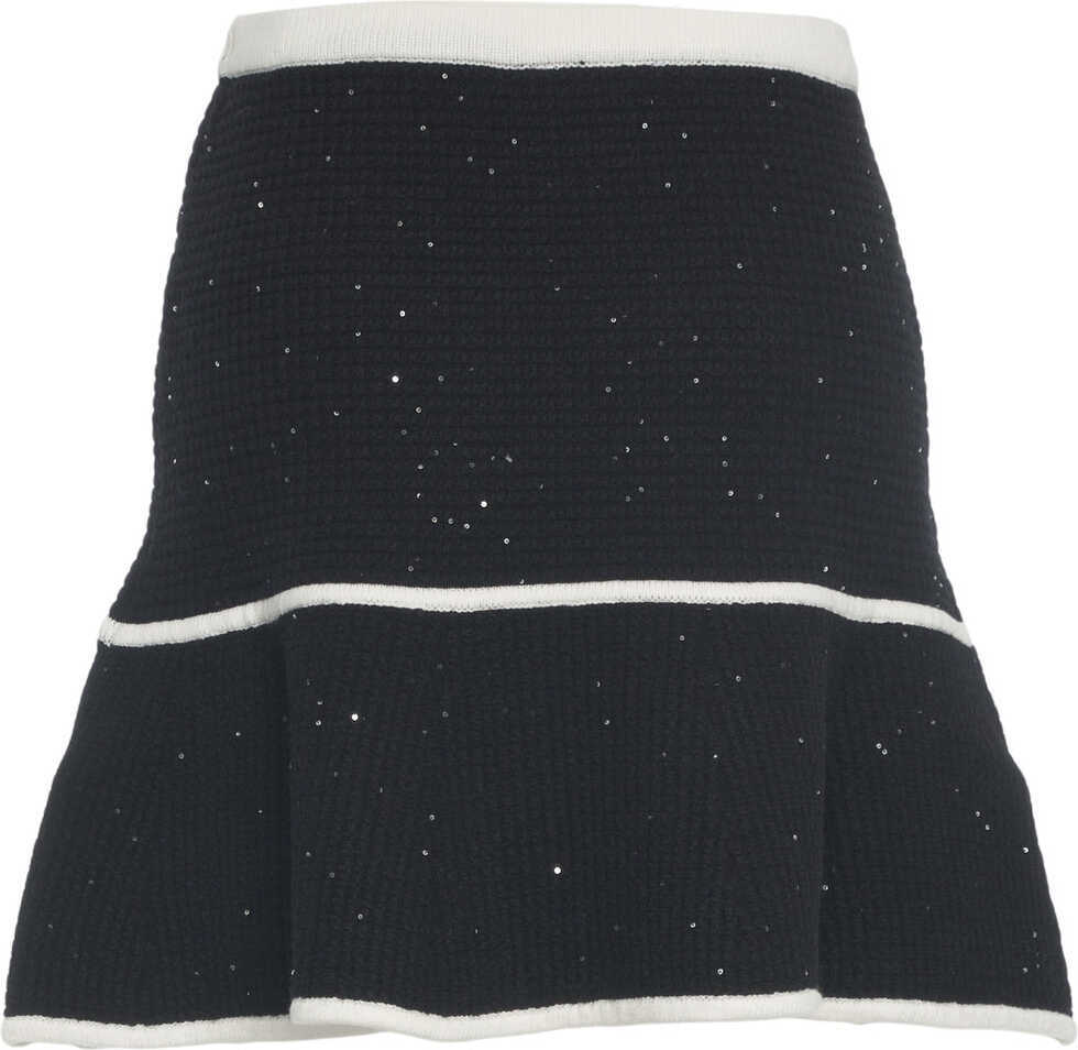 Fuste scurte Liu Jo Knit mini skirt Black Femei (BM 19029637) 4