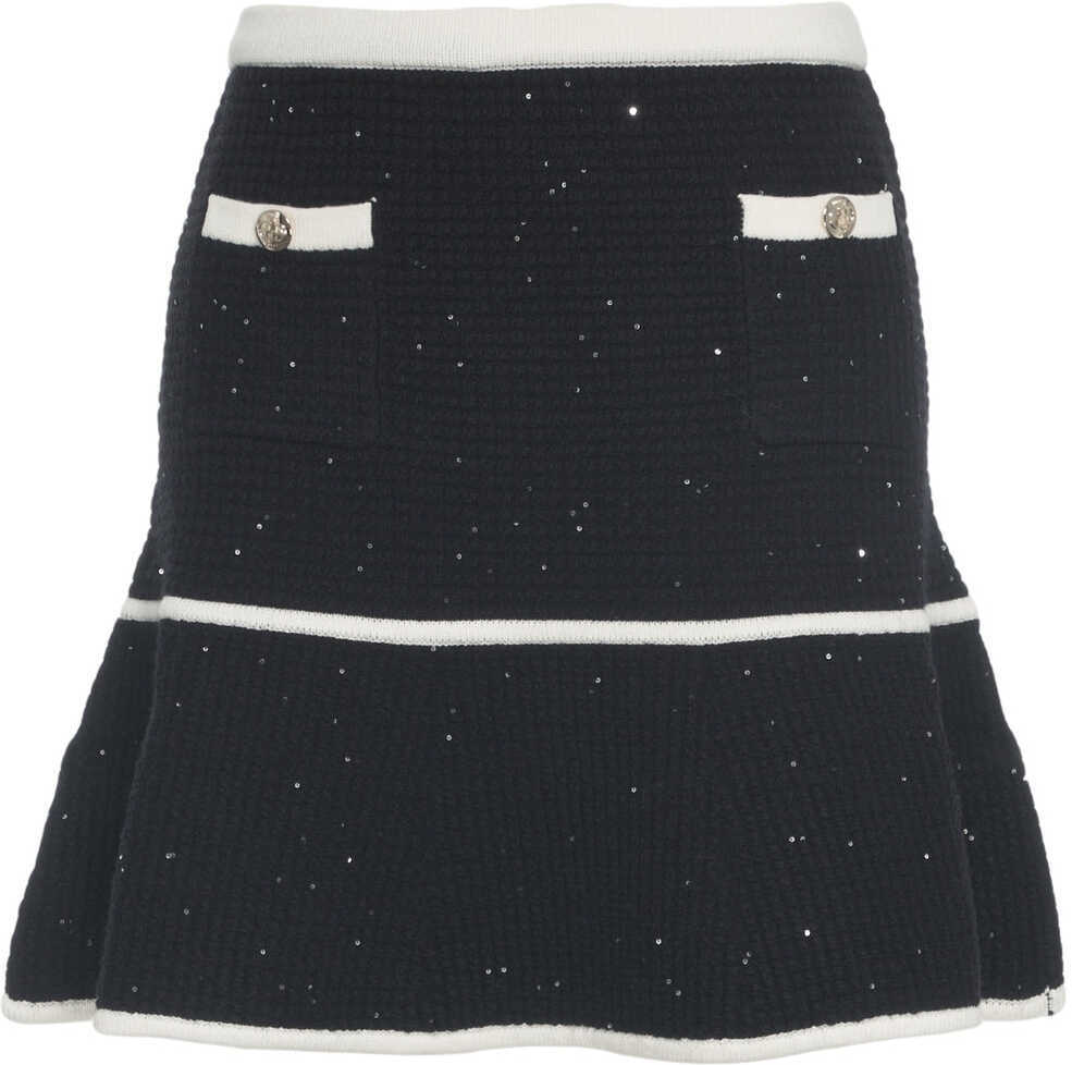 Fuste scurte Liu Jo Knit mini skirt Black Femei (BM 19029637) 1