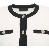 Sacouri Dama - Sacouri office Liu Jo Tweed jacket with glitter Black Femei (BM 19029646) - B-mall.ro