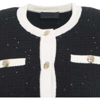 Sacouri Dama - Sacouri office Liu Jo Tweed jacket with glitter Black Femei (BM 19029646) - B-mall.ro