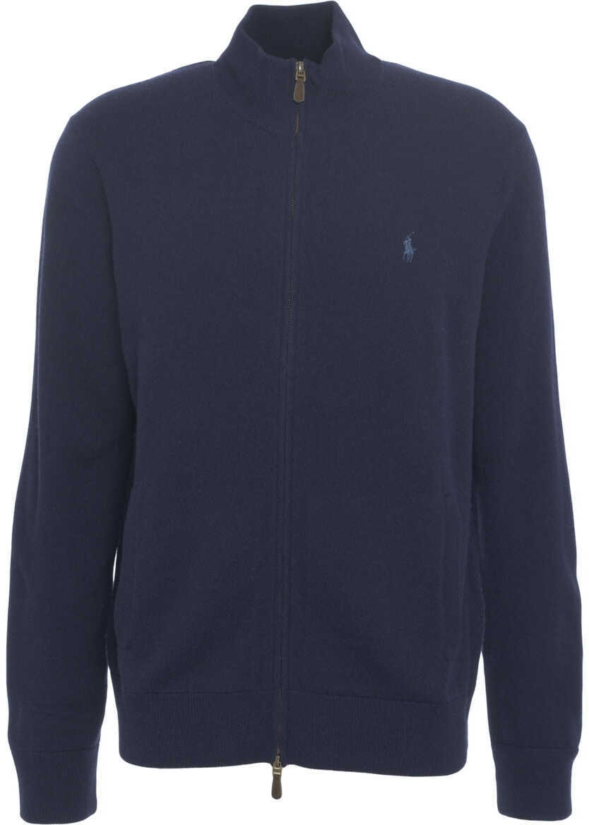 Pulovere casual Ralph Lauren Sweatshirt with logo embroidery Blue Barbati (BM 19029649) 6