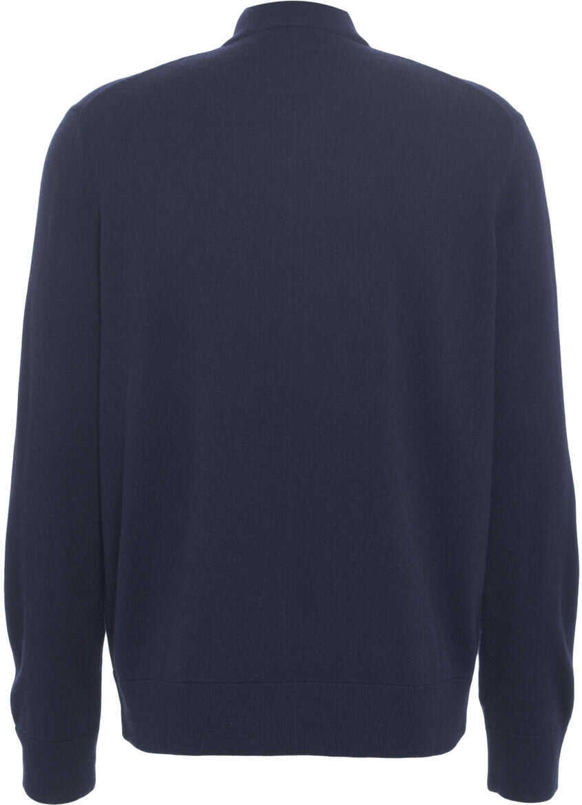 Pulovere casual Ralph Lauren Sweatshirt with logo embroidery Blue Barbati (BM 19029649) 7