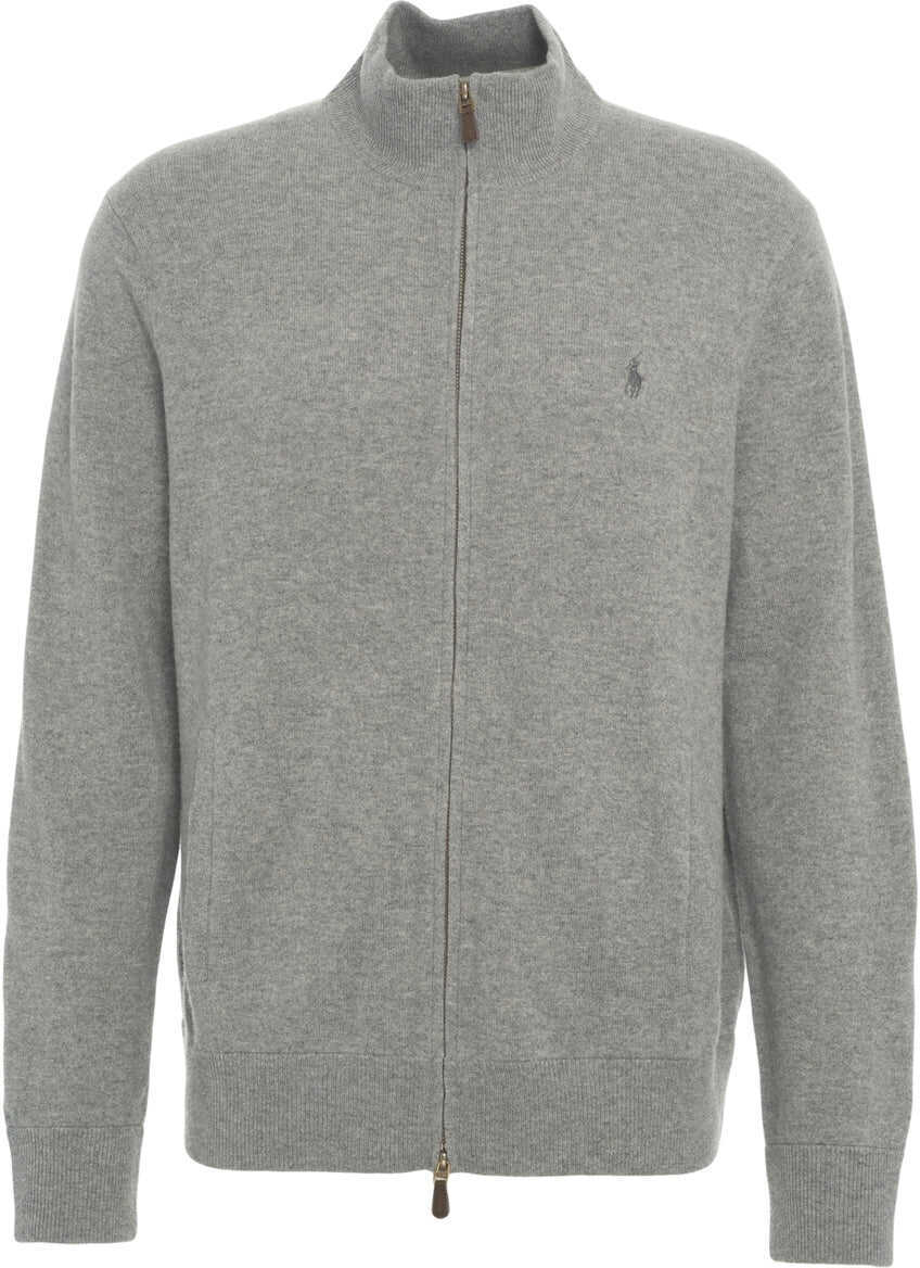 Pulovere casual Ralph Lauren Sweatshirt with logo embroidery Grey Barbati (BM 19029649) 2